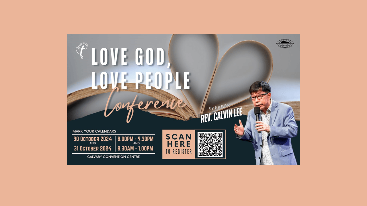 Love God, Love People Conference | October 30 - 31