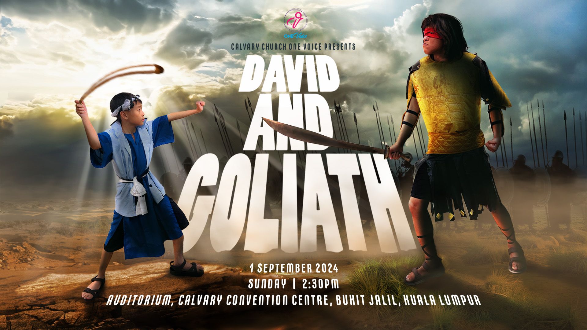 One Voice Presents 'David and Goliath' I 230pm
